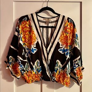Free Market,Flying Tomato kimono sleeve wrap top